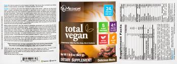 NuMedica Total Vegan Delicious Mocha - supplement