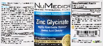 NuMedica Zinc Glycinate - supplement