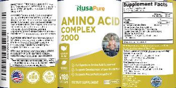 NusaPure Amino Acid Complex 2000 - supplement