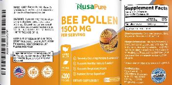 NusaPure Bee Pollen 1500 mg - supplement