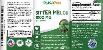NusaPure Bitter Melon 1000 mg - supplement