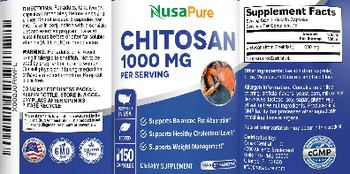 NusaPure Chitosan 1000 mg - supplement