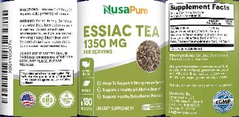 NusaPure Essiac Tea 1350 mg - supplement