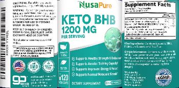 NusaPure Keto BHB 1200 mg - supplement