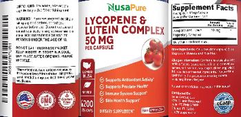 NusaPure Lycopene & Lutein Complex 50 mg - supplement