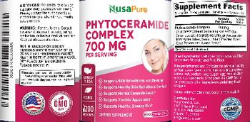 NusaPure Phytoceramide Complex 700 mg - supplement