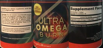 Nutra Active Ultra Omega Burn - supplement