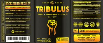 Nutra Champs Tribulus - supplement