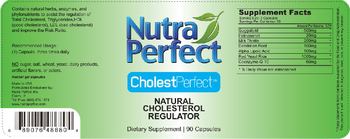 Nutra Perfect CholestPerfect - supplement