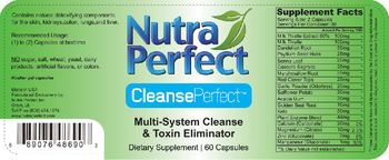 Nutra Perfect CleansePerfect - supplement
