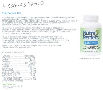 Nutra Perfect EnzyPerfect - supplement