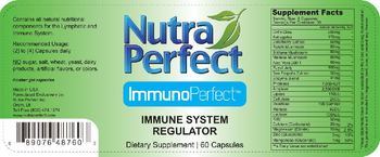 Nutra Perfect ImmunoPerfect - supplement