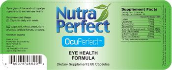 Nutra Perfect OcuPerfect - supplement