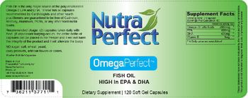 Nutra Perfect OmegaPerfect - supplement