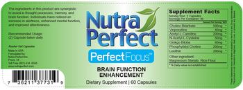 Nutra Perfect PerfectFocus - supplement