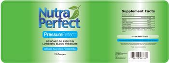 Nutra Perfect PressurePerfect Orange Flavored Powder Mix - 