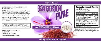 Nutra Pure Saffron Pure With White Kidney Bean - supplement