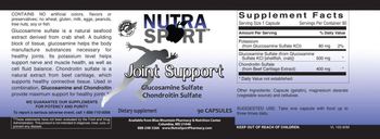 Nutra Sport Joint Support - supplement