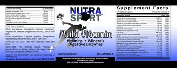 Nutra Sport Multi Vitamin - supplement