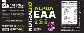 NutraBio Alpha EAA Grape Berry Crush - supplement