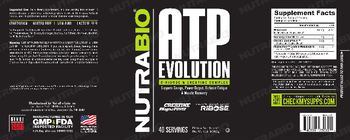 NutraBio ATP Evolution - supplement