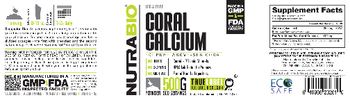 NutraBio Coral Calcium - supplement