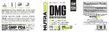 NutraBio DMG - supplement