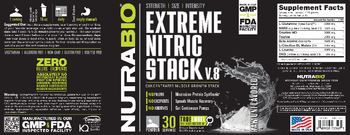 NutraBio Extreme Nitric Stack V.8 - 