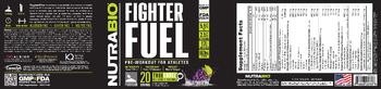 NutraBio Fighter Fuel Grape - supplement