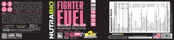 NutraBio Fighter Fuel Women's Formula Lemon Lime - supplement