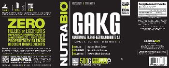 NutraBio GAKG - supplement