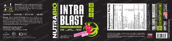 NutraBio Intra Blast Dragonfruit Candy - supplement