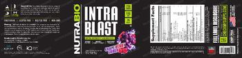 NutraBio Intra Blast Grape Berry Crush - supplement