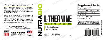 NutraBio L-Theanine 200 mg - supplement
