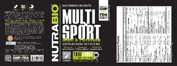 NutraBio Multi Sport Men's Formula - supplement