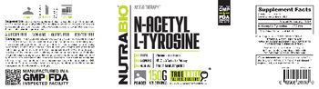 NutraBio N-Acetyl L-Tyrosine - supplement