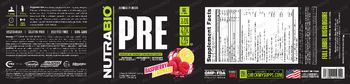 NutraBio Pre Raspberry Lemonade - supplement