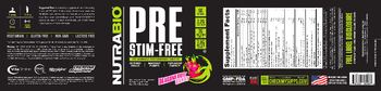NutraBio PRE Stim-Free Dragonfruit Candy - supplement