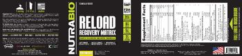 NutraBio Reload Recovery Matrix Passion Fruit - supplement