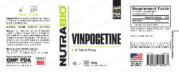 NutraBio Vinpocetine 10 mg - supplement