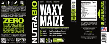 NutraBio Waxy Maize - supplement