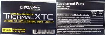 Nutrabolics Clinical Strength Thermal XTC - supplement