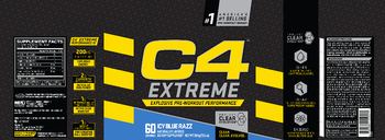 Nutrabolt C4 Extreme Icy Blue Razz - supplement