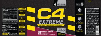 Nutrabolt C4 Extreme Midnight Cherry - supplement