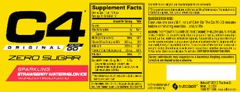 Nutrabolt C4 Original On The Go Sparkling Strawberry Watermelon Ice - this statement has not been evaluated by the food and drug administration this product is not intend