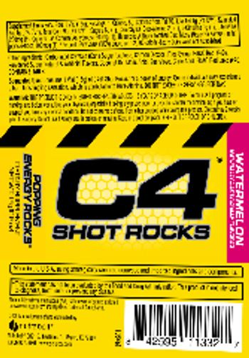 Nutrabolt C4 Shot Rocks Watermelon - supplement