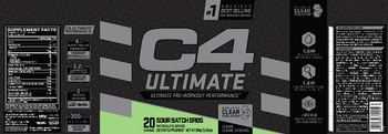 Nutrabolt C4 Ultimate Sour Batch Bros - supplement