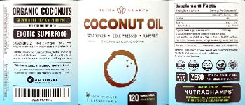 NutraChamps Coconut Oil - supplement