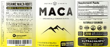NutraChamps Maca - supplement