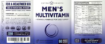 NutraChamps Men's Multivitamin - supplement